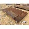 Image 1 : (2) PCS 3/8" PLATE STEEL 5X7 FT& 5X10 FT.