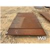 Image 4 : (2) PCS 3/8" PLATE STEEL 5X7 FT& 5X10 FT.