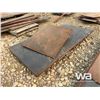 Image 1 : (2) PCS 1/2"X4X8 FT, (1) 4X3 FT. PLATE STEEL