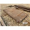 Image 1 : (1) PC 1"X4X8 FT. PLATE STEEL