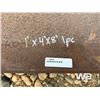 Image 2 : (1) PC 1"X4X8 FT. PLATE STEEL