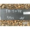 Image 2 : (5) PCS FB 5 X 3/8"   20 FT. LENGTHS