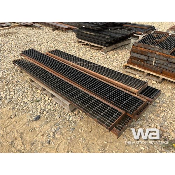 7 FT. - 9FT. STEEL GRATING STEPS