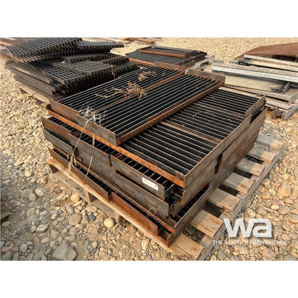 36 IN. STEEL GRATING STEPS