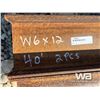 Image 3 : (2) PCS W6X12  40 FT. LENGTHS