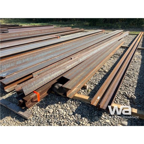 (6) PCS T-STEEL MISC. LENGTHS
