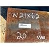 Image 3 : W21X62   20 FT. LENGTH