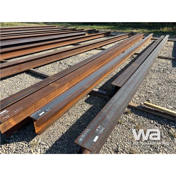 W10X22    40 FT. LENGTH
