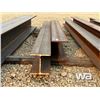 Image 4 : (2) PCS 10X33 X9 FT., 8X31 X 11 FT. I-BEAM