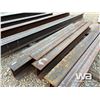 Image 1 : (4) PCS 10X33 X 9 FT., 8X18 X 7.9 FT. I-BEAM