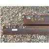 Image 2 : (2) PCS 8X28 X12.5 FT., 8X18 X 13.5 FT. I-BEAM
