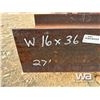 Image 2 : (1) W 16X36   27 FT. LENGTH I-BEAM,