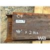 Image 2 : (2) PCS C9  40 FT. CHANNEL STEEL