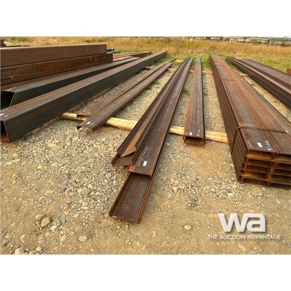 (5) PCS C8X11.5"   40 FT. CHANNEL STEEL