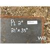 Image 2 : PL 2" X 35" X  21 FT. LENGTH STEEL PLATE