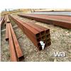 Image 4 : (12) PCS HSS 3X3X1/4"  40 FT. LENGTH STEEL TUBING