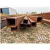 Image 4 : (20) PCS HSS 3X3X 3/16" 20 FT. LENGTH STEEL TUBING