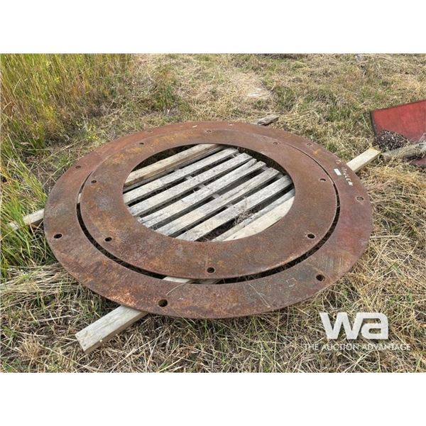 (2) HD STEEL CIRCLES