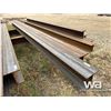 Image 3 : (2) PCS 8X31  18.5 FT. LENGTH  I-BEAM