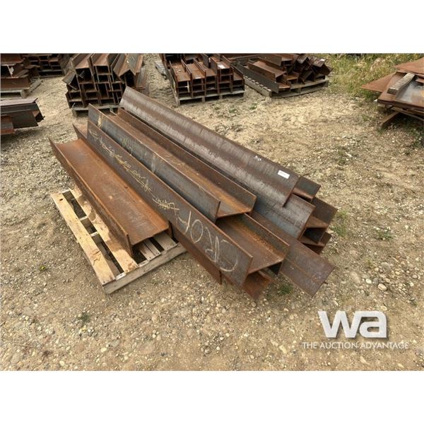 VARIOUS I-BEAM PIECES