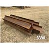 Image 3 : VARIOUS I-BEAM PIECES