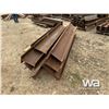Image 4 : VARIOUS I-BEAM PIECES