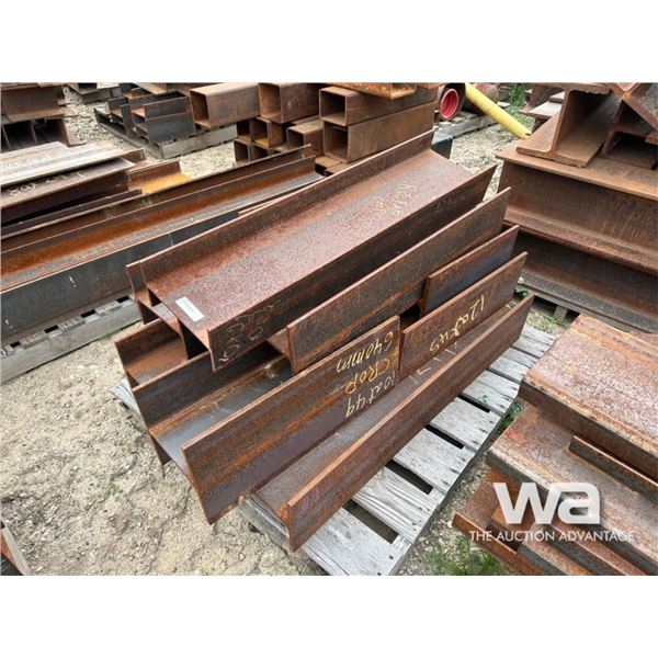 STEEL I-BEAM PIECES