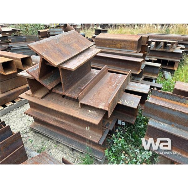 STEEL I-BEAM PIECES
