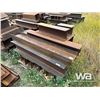 Image 1 : I-BEAM STEEL PIECES