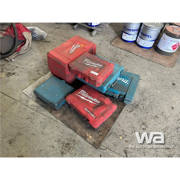 EMPTY MILWAUKEE DRILL CASES