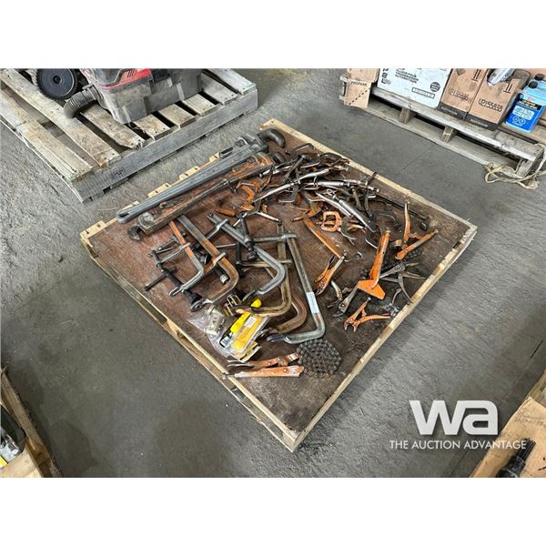 PIPE WRENCH, VISE GRIPS, CLAMPS