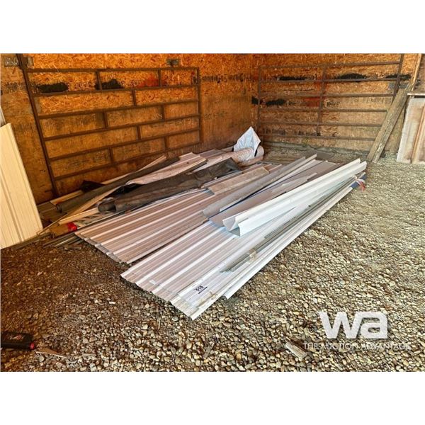 QTY OF MISC TIN SHEETS