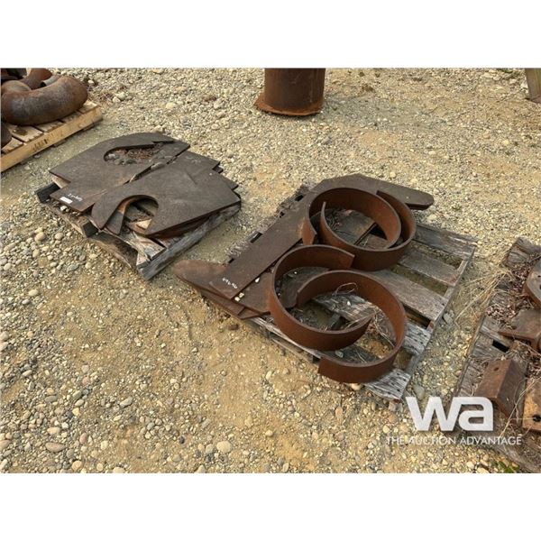 (2) PALLETS OF MISC. STEEL