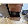Image 5 : FILING CABINET & (2) 4 DRAWER WOOD CABINETS