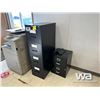 Image 1 : 4 DRAWER FILING CABINET & 2 DRAWER FILING CABINET