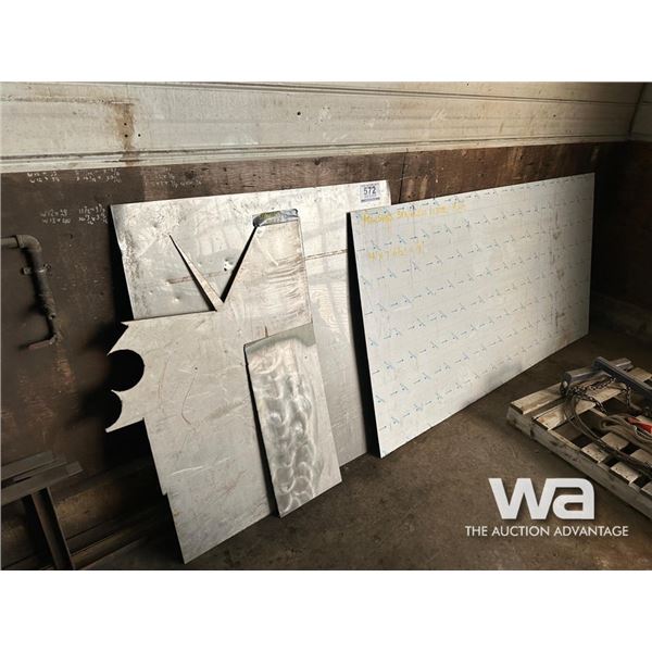 POLISHED STAINLESS STEEL PLATE 4 FT. X 7 FT.