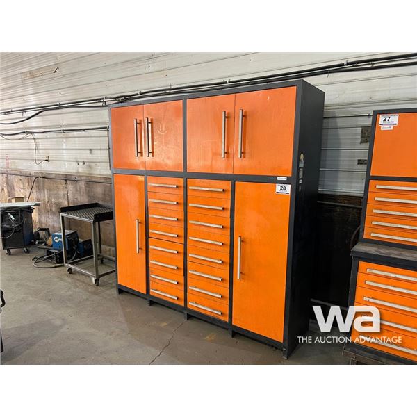 8 FT. SHOP CABINET