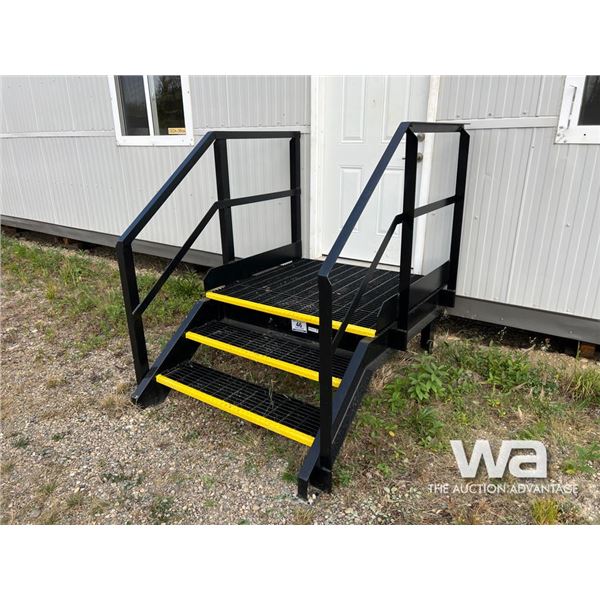 STEEL 3 STAIR STEP & LANDING