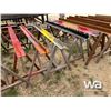 Image 3 : (4) SAW HORSE STEEL RACKS