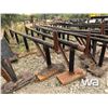 Image 3 : (2) PIPE STEEL RACKS
