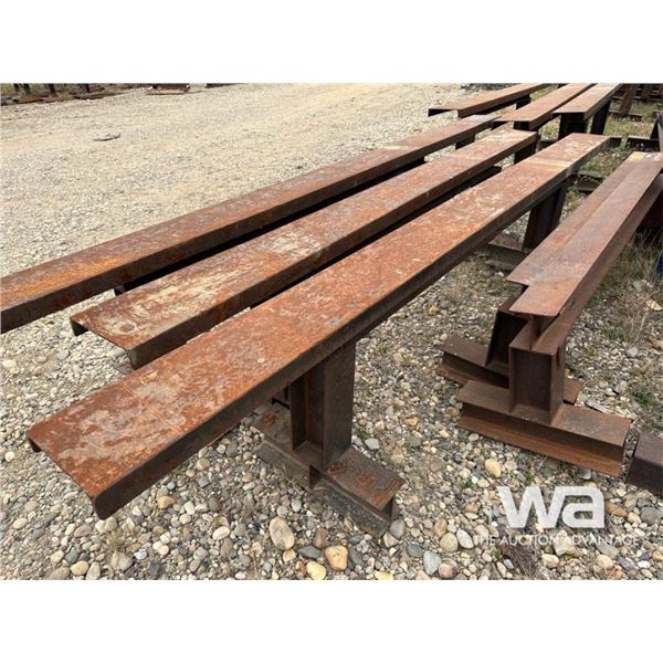 (2) 10'X12 FT. CHANNEL TOP WORK BENCHES