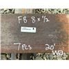 Image 2 : (7) PCS FB 8X1/2"   20 FT. LENGTH