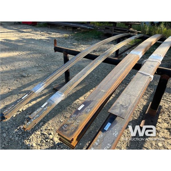 (14) PCS  FB 2 X 1/4"  20 FT. LENGTHS