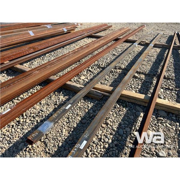(4) FB 3"X 3/8"   20 FT. LENGTHS