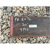 Image 2 : (4) PCS FB 8X1/2"   20 FT. LENGTHS