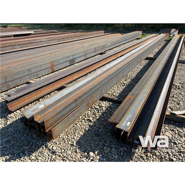 (6) PCS W8X24  40 FT. LENGTHS