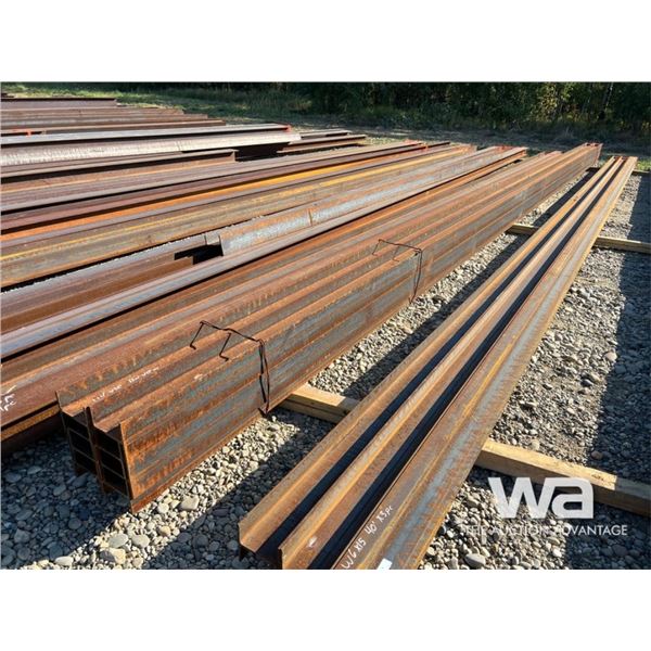 (8) PCS W6X15  40 FT. LENGTHS