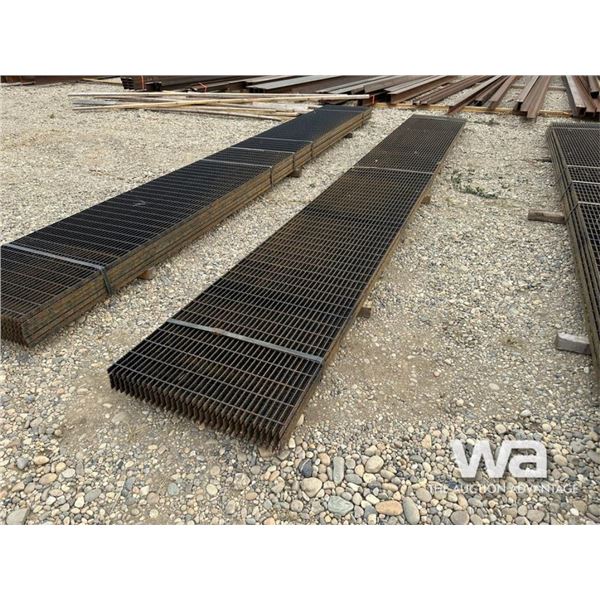 (4) PCS  3 FT. X 24 FT. GRATING