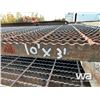 Image 2 : (2) PCS  3 FT. X 24 FT. & 3 FT. X 10 FT. GRATING