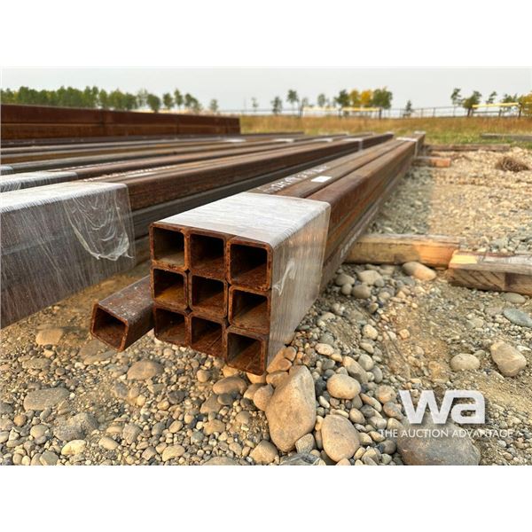 (9) PCS  HSS 2X2X3/16"  20 FT. LENGTH (1 BENT)